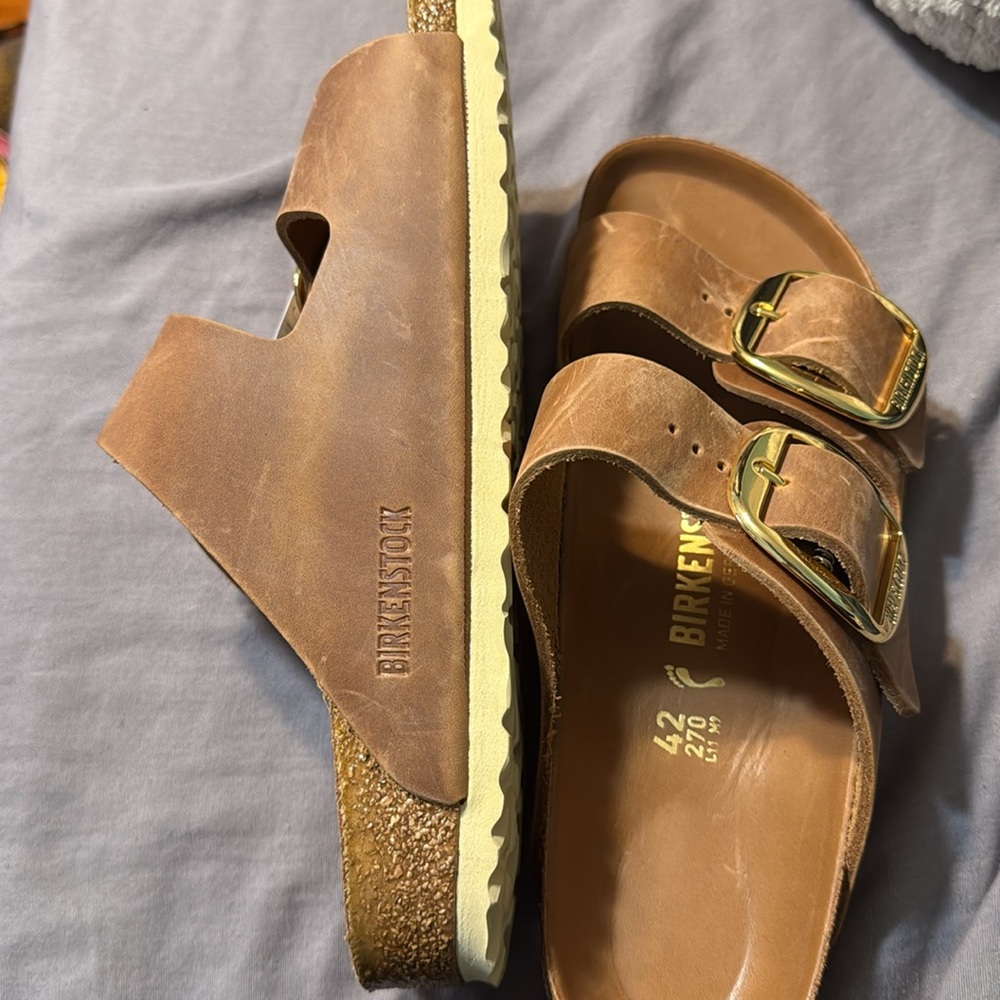 Womens Birkenstock Big Buckle Sz 9 & 11 - Picture 6 of 6